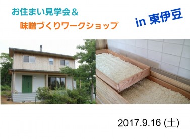 味噌づくりワークショップ 味噌づくりワークショップ