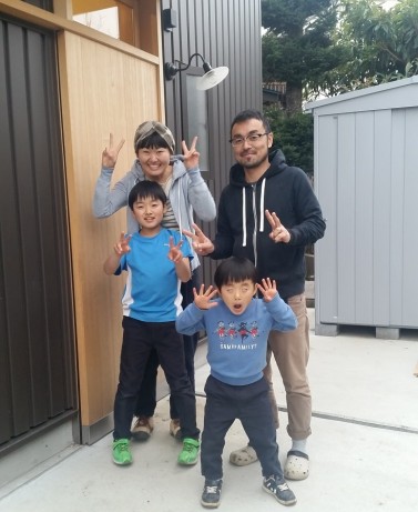 天然住宅建て主様 天然住宅建て主様