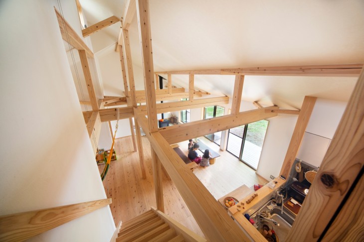 小屋組み