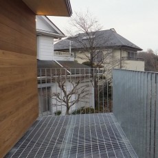 鉄骨バルコニー