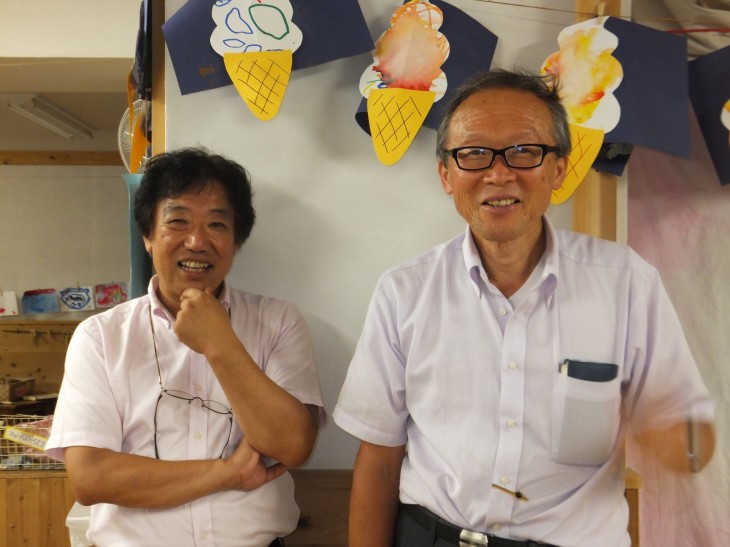 吉田俊道さんと田中優 吉田俊道さんと田中優
