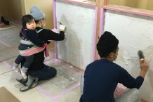 漆喰DIY