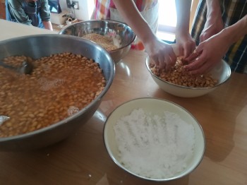 味噌づくりワークショップ 味噌づくりワークショップ