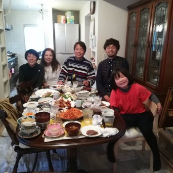 建主様の家でお食事会