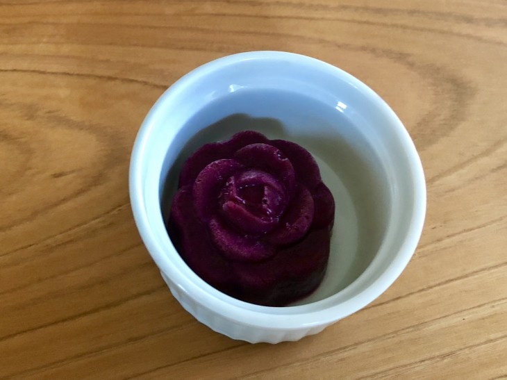 甘酒とブルーベリーのシャーベット 甘酒とブルーベリーのシャーベット