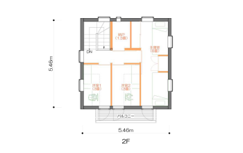 輪（わ）の家18坪